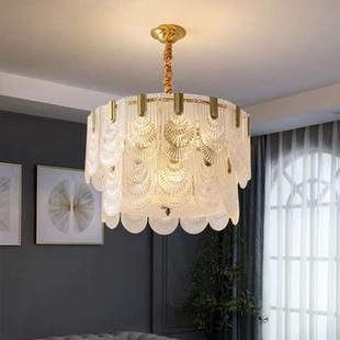 法式 后现代轻奢客厅吊古铜灯灯现代简约水D1855晶吊全复餐厅水晶