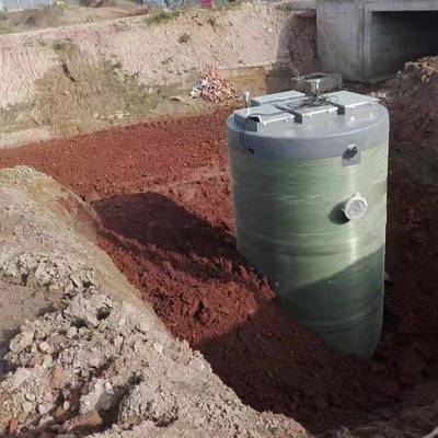 玻璃钢体提升泵站市政农水村SGY智能雨污水预制地埋化式全自一动