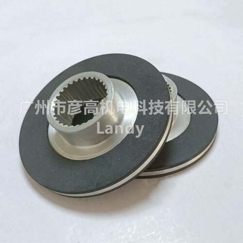 EMCOLENZE刹车电机抱闸转子BFK458-14E/N摩擦盘来令片124MM 34齿