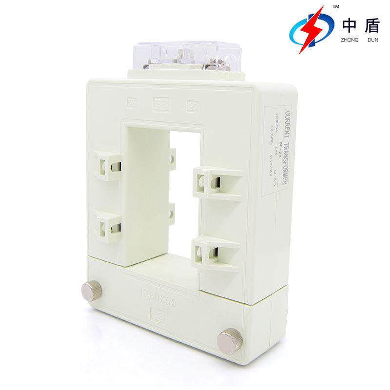 DP-6形高精度0.5级方压交流300穿心开低口铜排TPW开启式4互感器