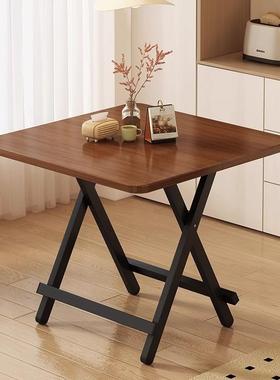 折桌叠桌家用子饭桌户外便携式出租房小餐小户K7hX8Gef型可收纳摆