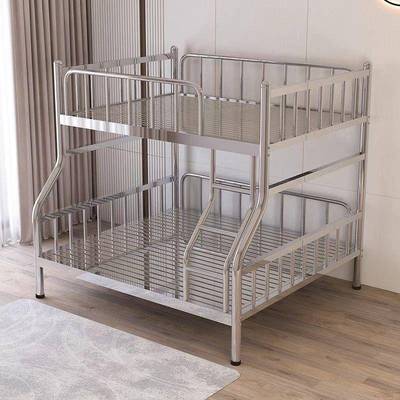 304不锈钢双层床高低子人母床上8945645米下型铺铁架床经济家用1.