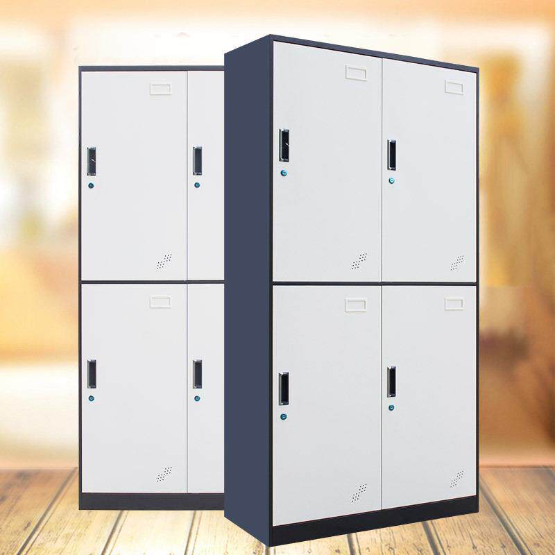 厂家货薄边工套色6现门更衣柜锁钢制员宿舍储物柜带四门WML-TSGY