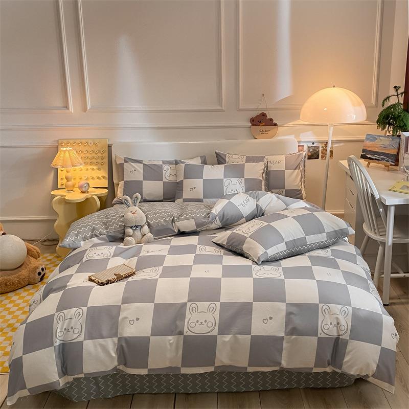 被套全棉纯棉罩被单件单买宿2舍单双被罩单件人被子芯套15x200被