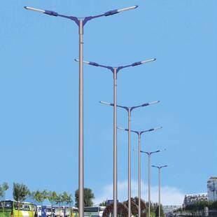 户外道路照明灯LED市电路灯厂家  市政工程建设单臂路灯双臂路灯