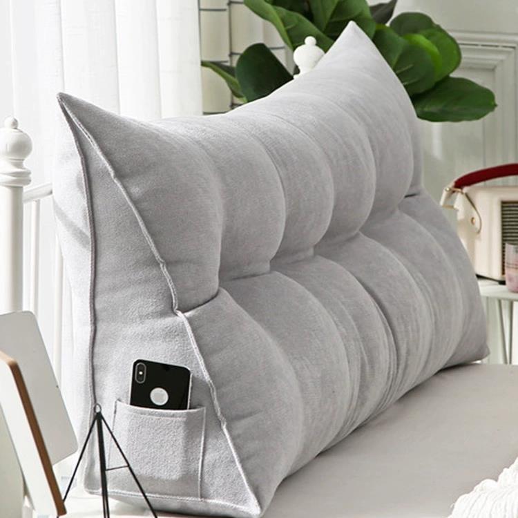 日榻榻米软包三角大靠F98J7JS8背长垫靠枕护腰枕床头式靠室卧支撑