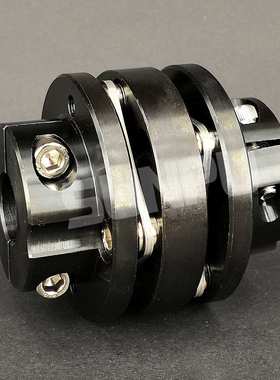 三普SFST68W高扭矩精密连轴器 蝶式法兰式台阶式双膜片弹性联轴器