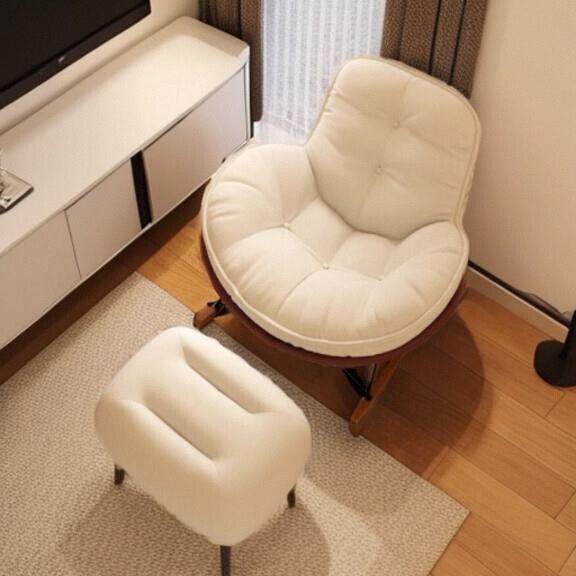 休闲椅人蛋壳懒沙发LDJ躺椅厅龙客虾摇椅阳台单人家用卧室企鹅午