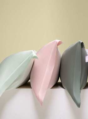 100支兰精天丝枕套一对装成人蓝色48*74cn夏季莱赛尔枕头套