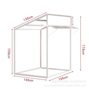 户外铁艺摊位架网红夜市活动摆摊桌促销棚架集市摊位展示架