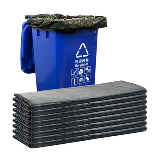 大号垃圾袋黑色120140加厚物业100l环卫240升垃圾桶垃圾袋商用