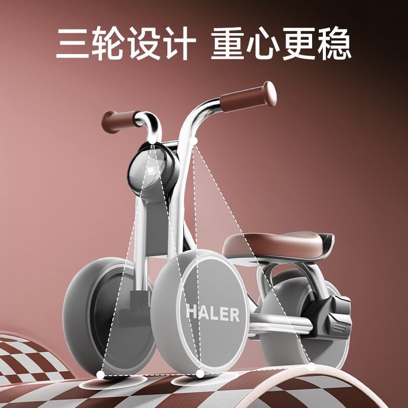 儿童平衡车1到3岁宝宝滑行学步婴儿一周岁礼物滑步溜溜扭扭车玩具