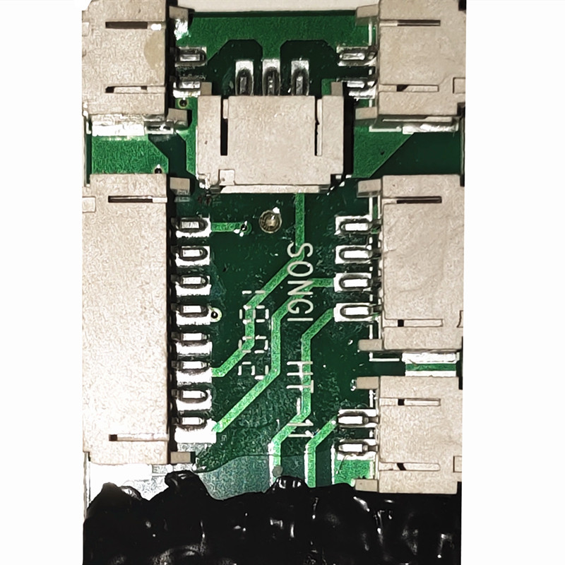 SONGI松吉锂电池电电动自行车11条线8芯集线盒主板 线路板插座
