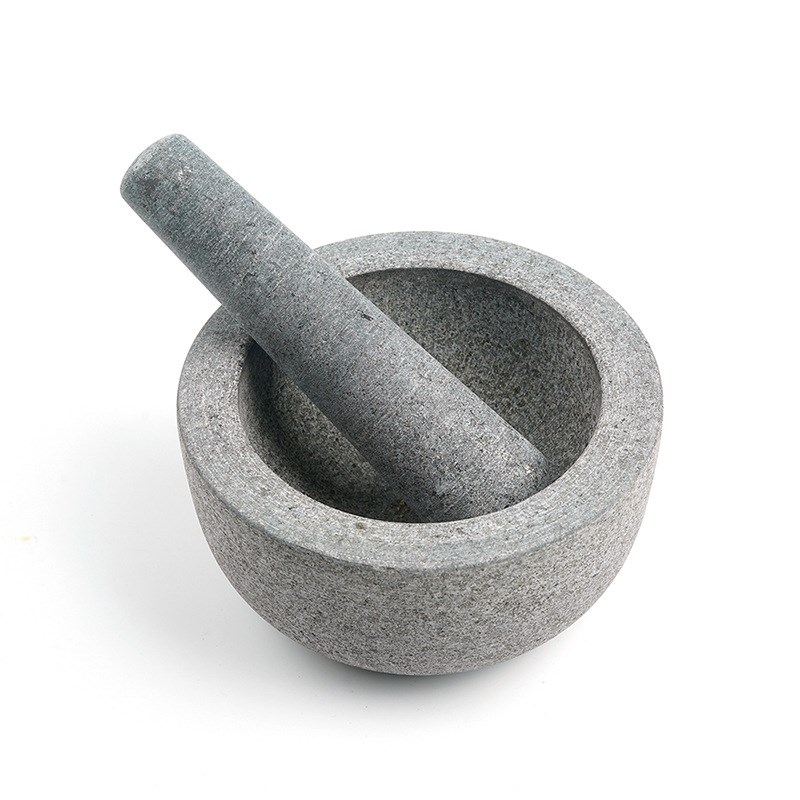 石臼老式厨房家用研磨器手动捣蒜器捣碎捣杵蒜泥器捣药擂钵蒜臼子