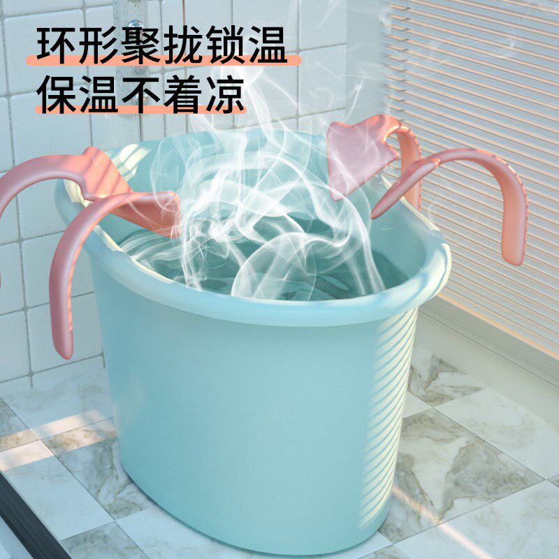儿童洗澡桶大号宝宝泡澡桶保温沐浴桶可坐婴儿游泳澡盆小孩子浴盆