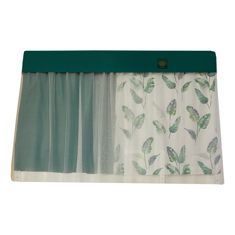 宿舍床帘学生遮光上铺蚊帐一体式公主风床幔下铺女寝室支架窗帘