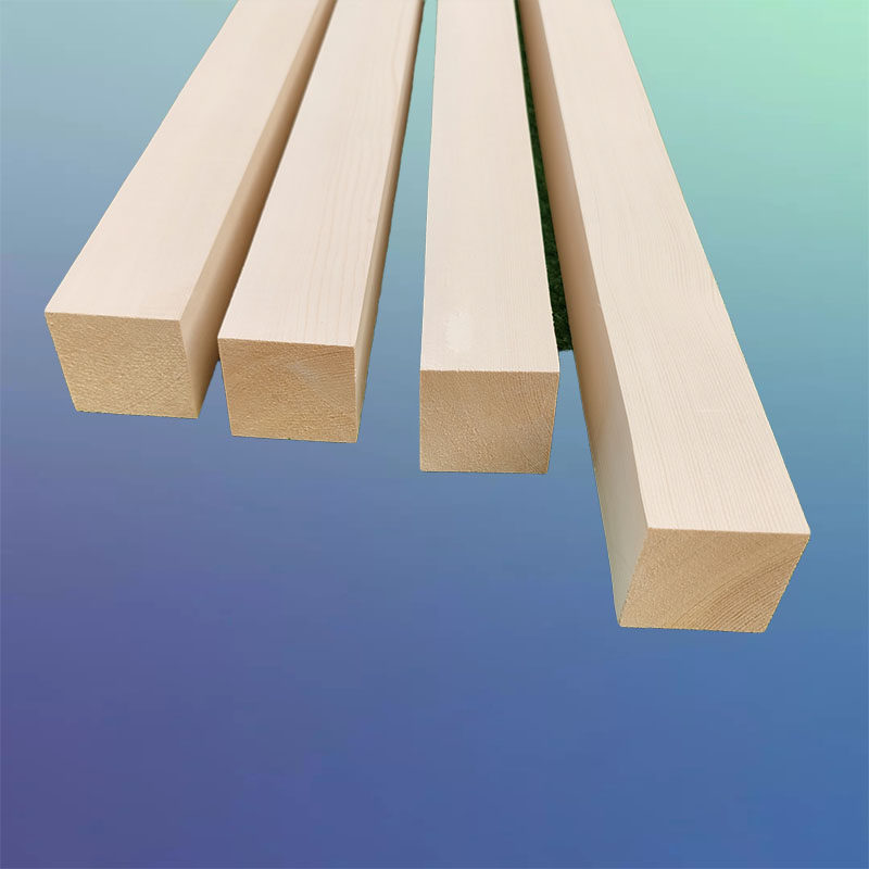 8*8厘米杉木大木方条立柱垫木实木原木料龙骨正方形木块隔断定制