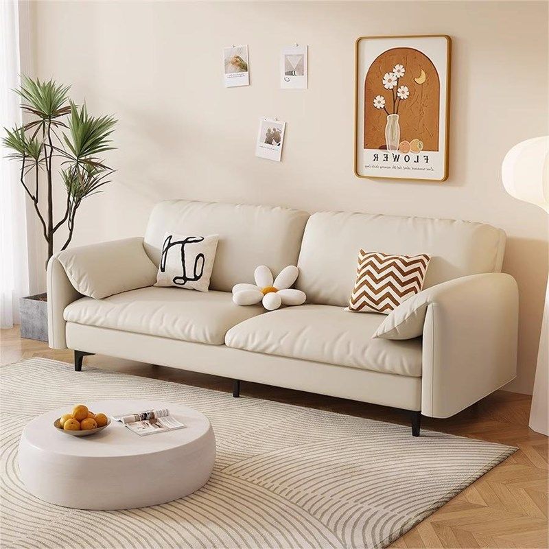 小户型沙发客厅卧室租房公寓猫爪皮布沙发床两用多功能折叠2024款,住宅家具,布艺沙发,淘宝优惠券,粉丝福利购,淘宝优惠卷