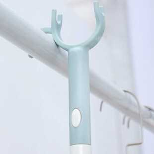 晾衣杆叉头伸缩家用阳台取衣叉杆撑衣杆晾衣叉挑衣杆叉衣棍晒衣杆