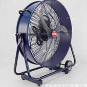 工业直流变频手推式 风机多档可调仓库车间通风大功率移动大圆扇