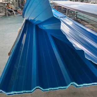 瓦片屋顶塑料瓦树脂PVC瓦铁皮彩钢塑胶瓦透明FRP玻璃钢防腐雨棚M&