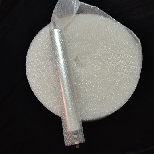 珍珠棉长条LED灯管气泡袋直筒袋6cm灯条袋超长气泡袋80米装灯杆袋