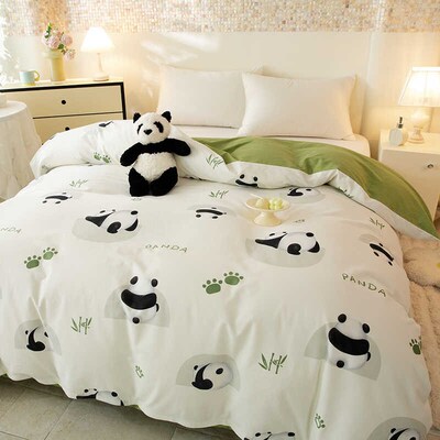 a类纯棉磨毛定制尺寸被套单件全棉120x150x180x200儿童150x.210cm