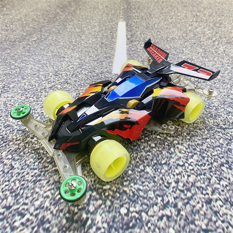 四驱车升级改装配件 全喷漆黑影霹雳Z3车壳 适合SX SXX底盘 包邮