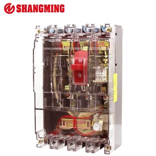 630A 人民漏电断路器DZ20L 400A 250A 4300三相四线透明开关 160A