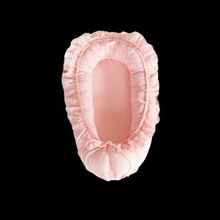 新生婴儿睡觉便携式 子宫防压床中床防惊跳落地醒安抚睡窝荷叶边