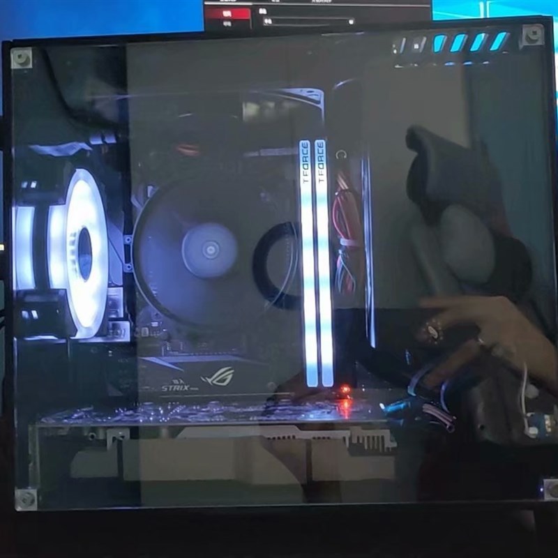 5mm亚克力定制itx迷你机箱 matx/atx/sfx/1u直插2070 3060 3070