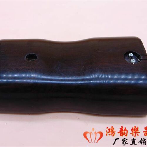 【二胡配件】g黑檀二胡底托 手工精制黑檀二胡托 二胡六角实木琴