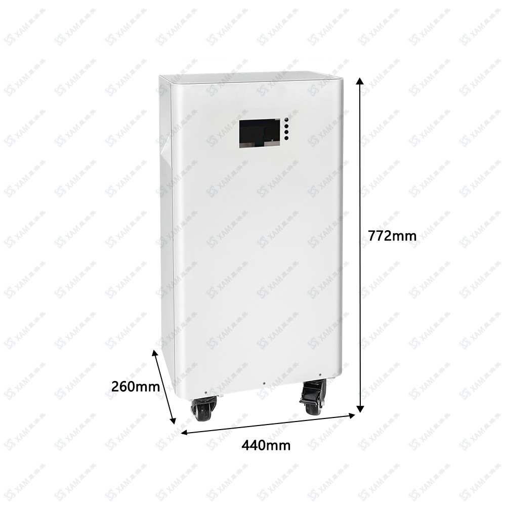 源头48V51.2V280嘉佰达JBD立式储能电池光储太阳能光伏系统15度电