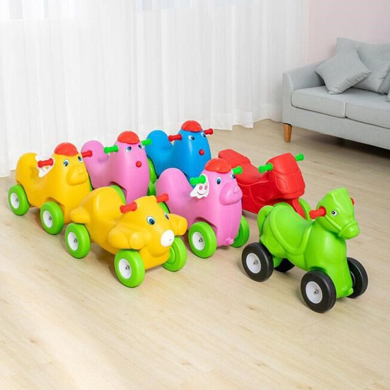 幼儿园摇马摇摇马连体木马儿童宝宝婴儿塑料室内玩具加大周岁礼物,电动车/配件/交通工具,自平衡车娱乐套件,淘宝优惠券,粉丝福利购,淘宝优惠卷