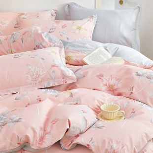 纯棉被套单件单人150x200x230单独全棉被罩220Mx240双人2024年新