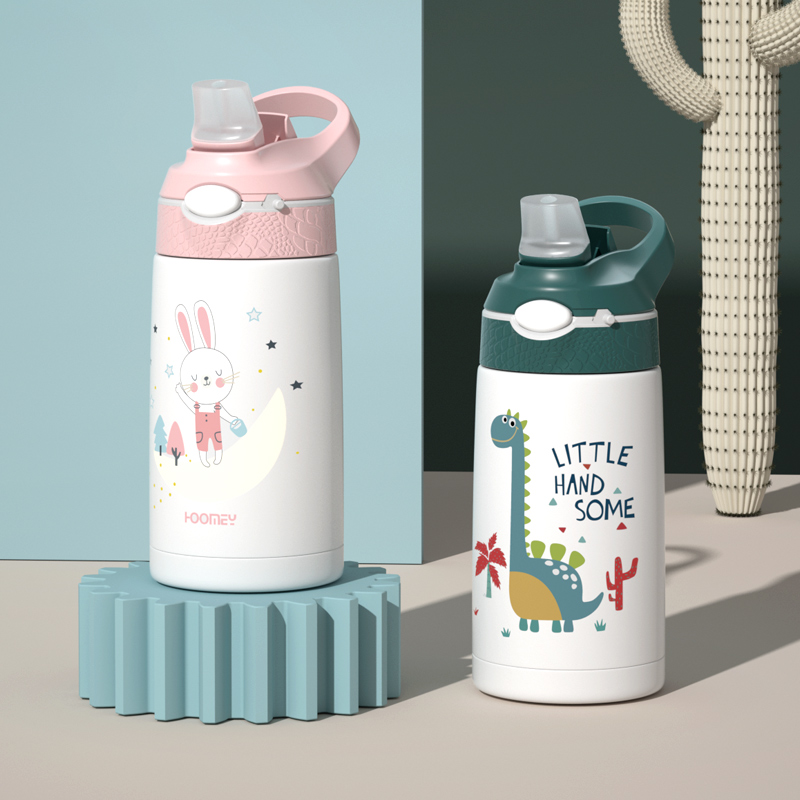 儿童保温杯带吸管幼儿园水杯小学生男女宝宝两用水壶杯子上学专用