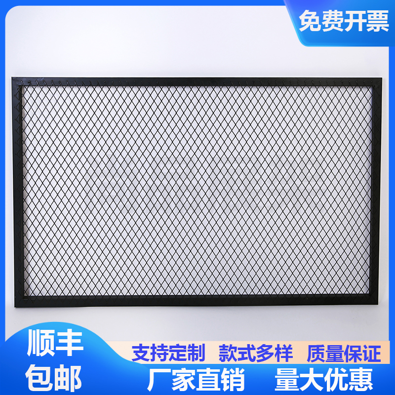 铁丝网格吊顶装饰网片镂空隔断网壁挂式菱形格网天花铁艺网架定制