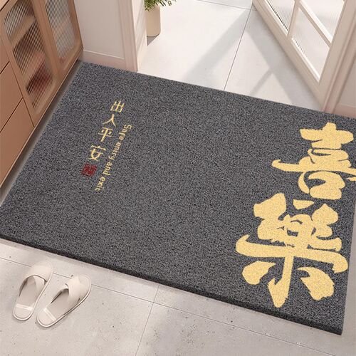 入户地垫家用大门外丝圈耐w脏防滑地毯可裁剪门垫进门耐磨脚垫