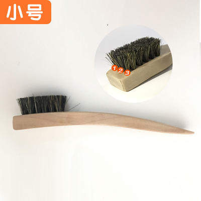 洗衣去渍打板刷 干r洗店4*7 木柄预处理猪毛刷 鞋T刷 软毛刷子包