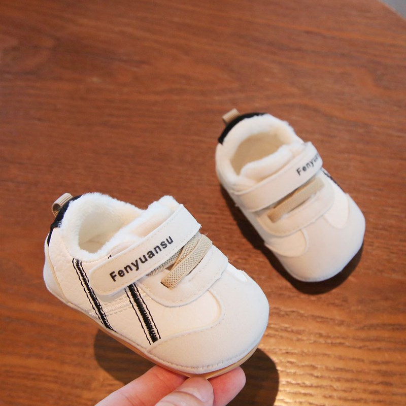 2025冬季一岁男女宝宝学步鞋软底6-12个月婴儿棉鞋婴幼儿鞋子二棉