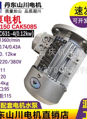 山川SC6314沈阳数控机床CAK5085/6150油泵电机380V三相异步电机