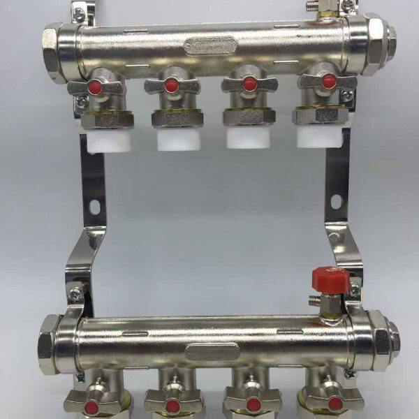 浙洁海洁 25PPR锻造精品家用型暖气片分水器 地暖分水器