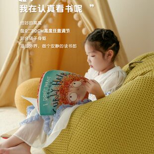 MRLAZY懒人沙发儿童地上阅读坐垫软可拆洗豆袋小户型地上阅读坐垫
