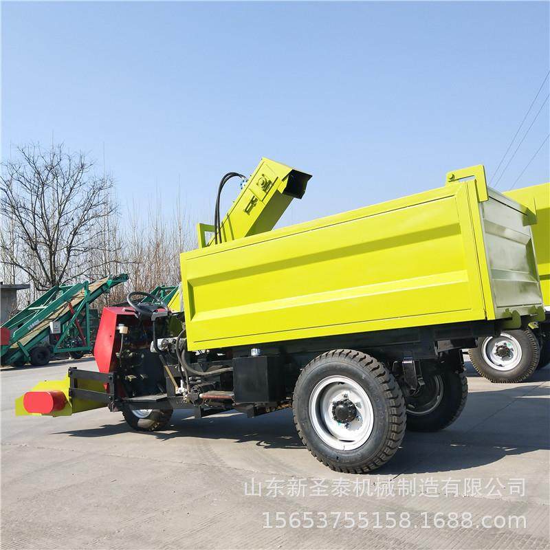 实用新型规模化奶牛场清粪车螺旋提升上料清粪车