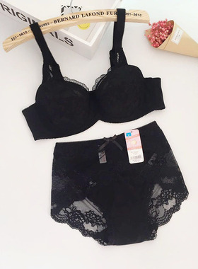 大码女士薄款文胸胖mm加肥加大全罩杯内衣大胸显小罩C杯D杯E杯F杯