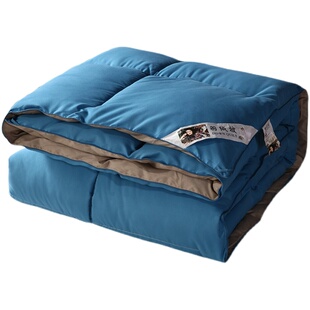 羽绒被95白鹅绒冬被10斤鹅绒被春秋被单双人宿舍被子加厚被芯冬季