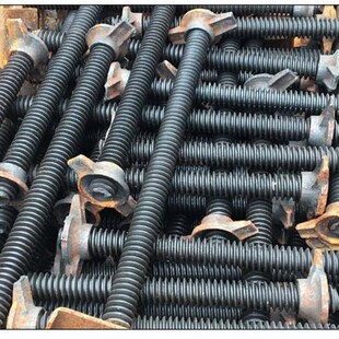 空心建筑丝杠螺旋顶托丝杆实心顶丝调节钢管脚手架支撑工地配件