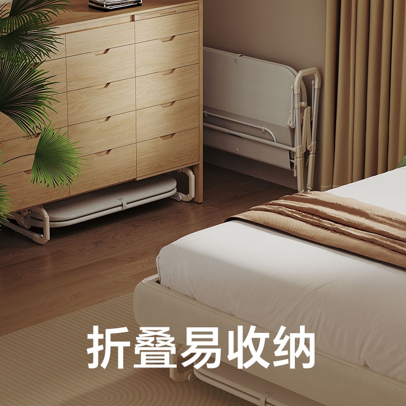 电动婴儿摇篮床免安装可折叠可升降可移动便携式摇篮床可拼接大床