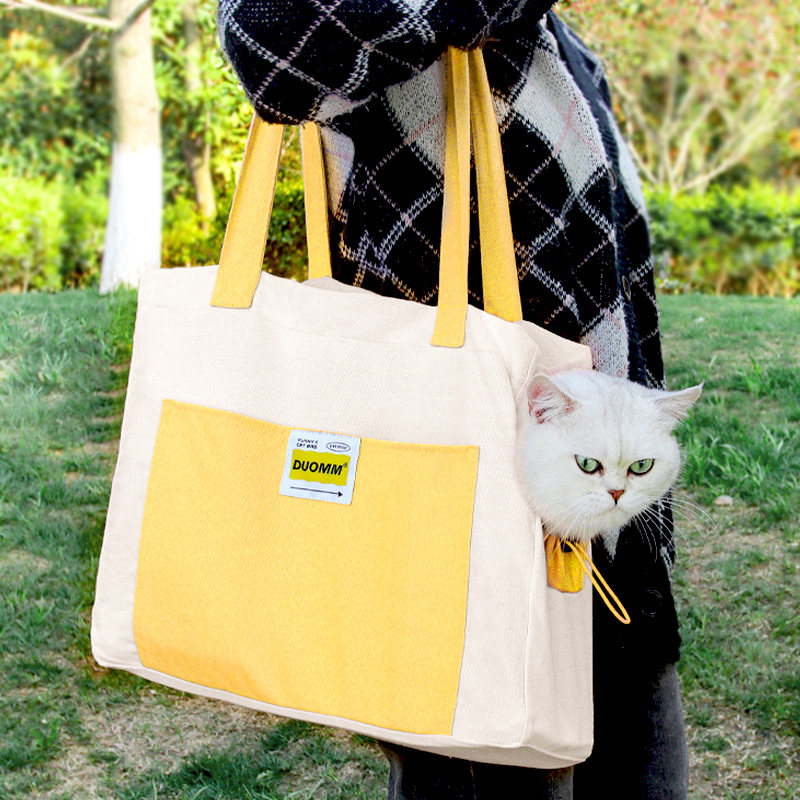 猫包外出便携斜挎透气帆布包手提包可露头单肩猫咪包遛猫宠物用品,宠物/宠物食品及用品,背包/箱包,淘宝优惠券,粉丝福利购,淘宝优惠卷