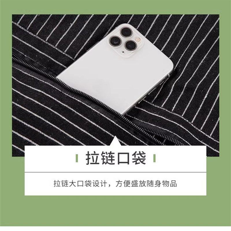 罩衣工作服男士围裙长款厨房家用长袖干活防油污水加大码